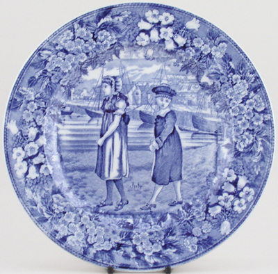 Plate July c1920s